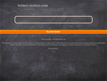 Tablet Screenshot of helmet-stickers.com